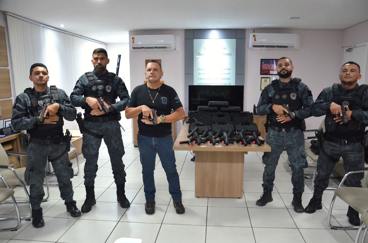 SAP equipa polícia penal cearense mais 800 novas pistolas Beretta